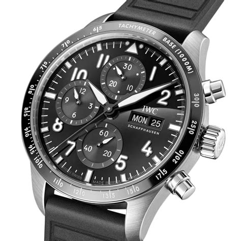 iwc amg uhr|iwc pilot chronograph.